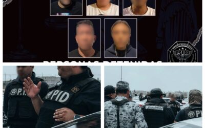 CINCO PERSONAS DETENIDAS DURANTE LA EJECUCIÓN DE DILIGENCIAS DE CATEO POR PARTE DE LA FGE EN QUERÉTARO Y CORREGIDORA.