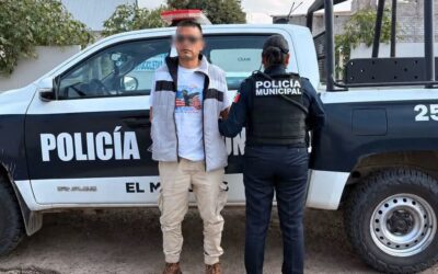 POLICÍAS DE EL MARQUÉS, ASEGURAN A UN HOMBRE BUSCADO POR EL DELITO DE VIOLACIÓN.