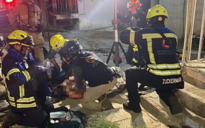 INCENDIO AL INTERIOR DE UNA VIVIENDA EN LA COLONIA MOVIMIENTO OBRERO, DEJÓ A UN ADULTO MAYOR GRAVEMENTE LESIONADO.