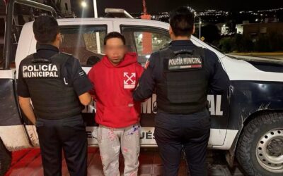 ES DETENIDO CON VARIAS DOSIS DE PRESUNTA COCAÍNA, METANFETAMINA Y MARIHUANA EN LA CAÑADA.