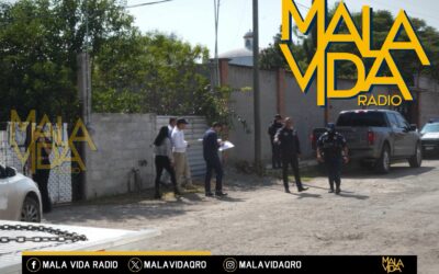 FGE REALIZA DILIGENCIAS DE CATEO EN LA COMUNIDAD DE EL CARMEN, EL MARQUÉS.
